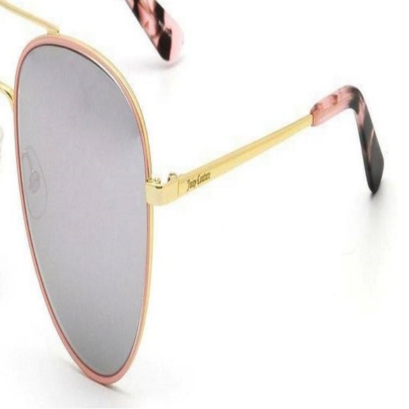 Juicy Couture Aviator Women Gold Pink Metal Frame - Picture 3 of 3